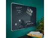 Leitz Cosy Glastavla - magnetisk whiteboard 60x40 cm - sammetsgrå Whiteboards