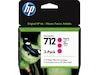HP bläck 712 3-pack Magenta Bläckpatron