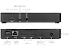 Targus Universal Dual 4K Docking m/DP Dockningsstation och USB-hub