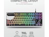 Trust GXT 833 Thado Gaming Tangentbord TKL (svart) Gamingtangentbord
