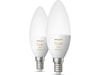 Philips Hue White ambiance 2-pack E14 LED-lampor & glödlampor