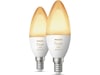 Philips Hue White ambiance 2-pack E14 LED-lampor & glödlampor
