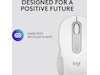 Logitech Signature M650 Large trådlös mus Offwhite Mus