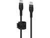 Belkin USB-C till USB-C kabel 1m (svart) USB-kablar