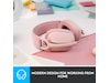 Logitech Zone Vibe 100 trådlös headset (rosa) Hörlurar