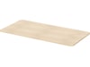 Skrivbordsskiva 120cm (ljus ek) Bordsskivan