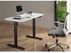 Ergonomiskt höj-/sänkbord 150cm (vit/ek) Skrivbord