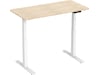 Ergonomiskt höj-/sänkbord 120cm (vit/eik) Skrivbord