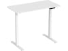 Ergonomiskt höj-/sänkbord 120cm (vit) Skrivbord