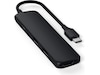 Satechi Slim MultiPort 4K Docking (svart) Dockningsstation och USB-hub