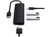 Satechi Slim MultiPort 4K Docking (svart) Dockningsstation och USB-hub
