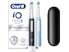 Oral-B iO 3 Elektriske tandborster 2pk (svart & blå) Eltandborste