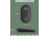 Pebble Mouse 2 M350s (svart) Mus