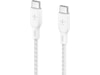 Belkin USB-C till USB-C kabel 3m (vit) USB-kablar
