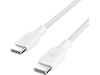 Belkin USB-C till USB-C kabel 3m (vit) USB-kablar