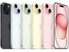 iPhone 15 256GB (svart) Mobiltelefoner
