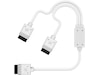 Corsair iCUE LINK Kable Y-Splitter 600mm (vit) Tillbehör