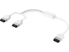 Corsair iCUE LINK Kable Y-Splitter 600mm (vit) Tillbehör