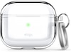 Elago Airpods 3 Clear fodral med karbinhake (transparent) Tillbehör till hörlurar
