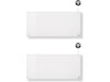 Mill Glass WiFi Gen 3 Panelelement 1000W (vit) 2-pack Panelelement