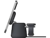 Belkin Boost Charge Pro 2-i-1 15W trådlös laddningsdocka (charcoal) Trådlös laddare
