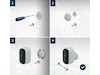 Arlo Essential 2 XL 2K Outdoor Säkerhetskamera (vit) 2pk Övervakningskamera