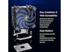 Akasa Alucia H4 Plus CPU kylare CPU - Luftkylning