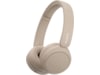 Sony WH-CH520 trådlösa hörlura, On-Ear (beige) Hörlurar
