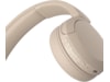 Sony WH-CH520 trådlösa hörlura, On-Ear (beige) Hörlurar