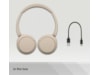 Sony WH-CH520 trådlösa hörlura, On-Ear (beige) Hörlurar