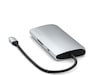 Satechi Multiport 8K Docking V3 (silver) Dockningsstation och USB-hub