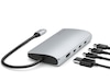 Satechi Multiport 8K Docking V3 (silver) Dockningsstation och USB-hub
