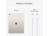 iPad Air 13" (2024) 1TB 5G (starlight) Surfplattor