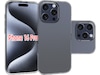 iiglo iPhone 16 Pro Silikonskal (transparent) Skydd