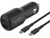Belkin BoostCharge Dubbel billaddare på 42 W Mobilladdare