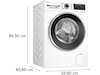 Bosch Serie 6 WGG244FTSN Tvättmaskin Tvättmaskin
