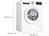 Bosch Serie 6 WGG244ZMSN Tvättmaskin Tvättmaskin