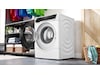 Bosch Serie 8 WNC254A0SN Tvätta/torka (vit) Kombinerad tvättmaskin och torktumlare