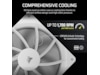 Corsair RS140 Fläkt 2pk (vit) Fläkt