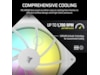 Corsair RS140 ARGB Fläkt (vit) Fläkt