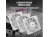 Corsair RS120 Fläkt 3pk (vit) Fläkt