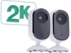 Arlo Essential 2 2K Indoor Video Doorbell 2pk -B-Grade Demo hem & hushåll