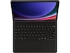 Samsung Galaxy Tab S10 FE / S9 / S9 FE tangentbordfodral (svart) Tangentbord och pennor