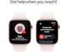 Apple Watch Series 10 GPS 42mm Aluminium (roséguld) Smartwatches