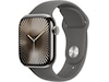 Apple Watch Series 10 GPS + LTE 42mm Titan (naturlig) Smartwatches