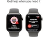 Apple Watch Series 10 GPS + LTE 42mm Titan (naturlig) Smartwatches