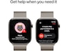 Apple Watch Series 10 46mm GPS + LTE Titan (naturlig) Smartwatches