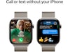 Apple Watch Series 10 46mm GPS + LTE Titan (naturlig) Smartwatches