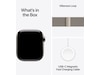 Apple Watch Series 10 GPS + LTE 42mm Titan (naturlig) Smartwatches