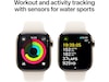 Apple Watch Series 10 GPS + LTE 42mm Titan (guld) Smartwatches